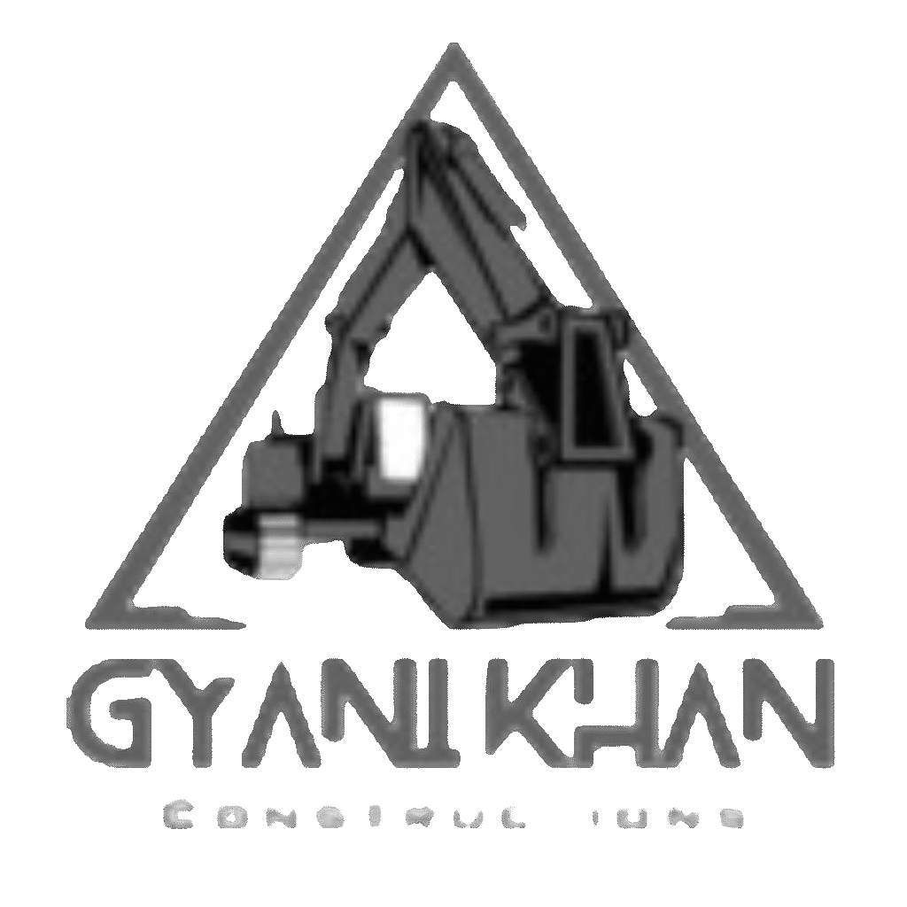 Gyani Khan Construction Logo