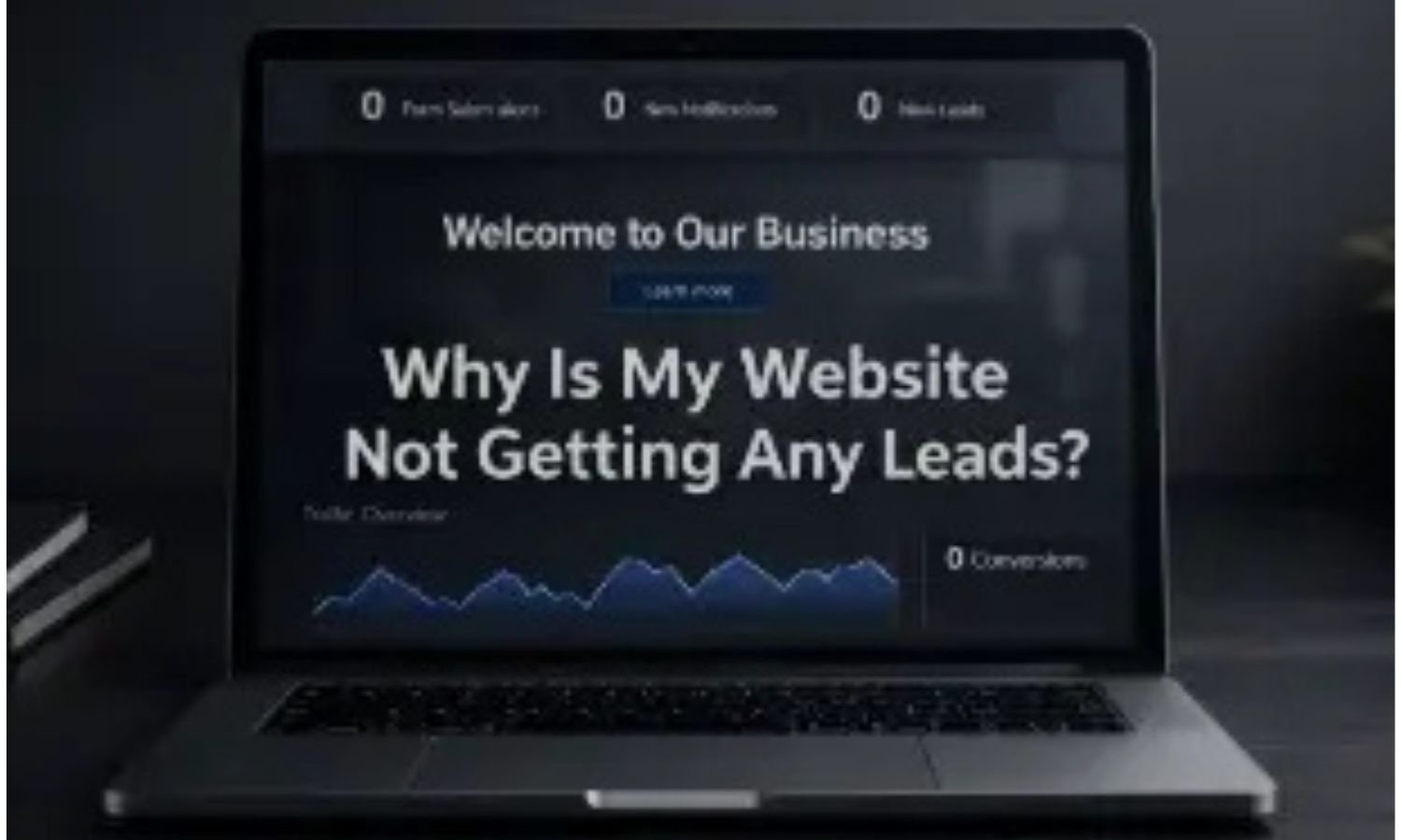 why is my website not getting any leads despite regular traffic
