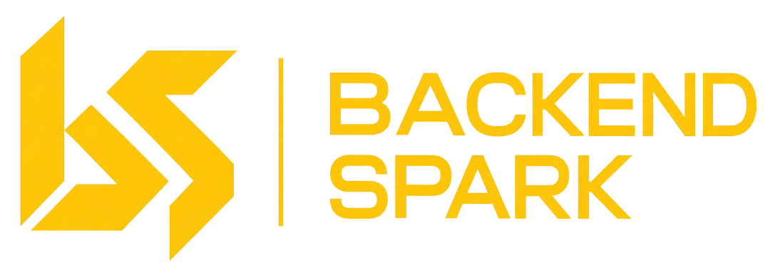 Backend Spark Horizontal Yellow Logo